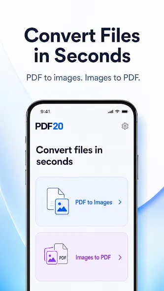 PDF20 Android app screenshot 1
