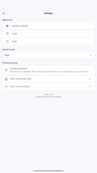 PDF20 Android app screenshot 8